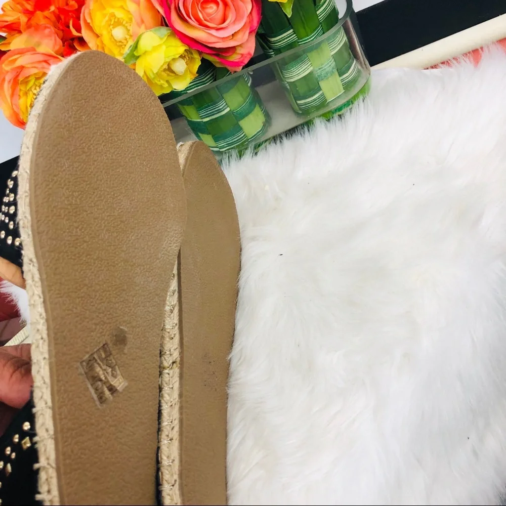 NWOB Truffle Collection studded espadrille‎